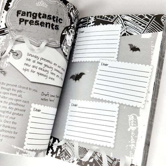 Monster High Party Journal: With Fill-in Pages and High-Voltage Party Tips! - Picture 5 of 5
